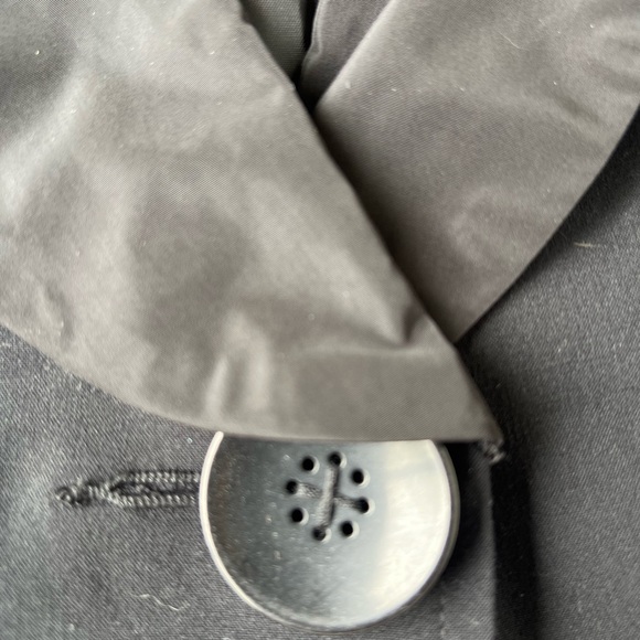 CAbi Black Lined Sleeveless Blazer Vest Sz S - Picture 13 of 14